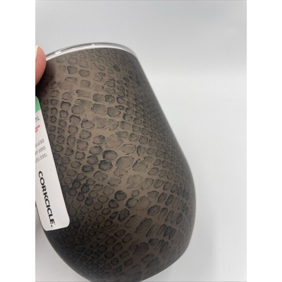 Corkcicle Stemless Rattle Snake 12oz Insulated Travel Tumbler Cup Wine Hot/Cold - Picture 2 of 6